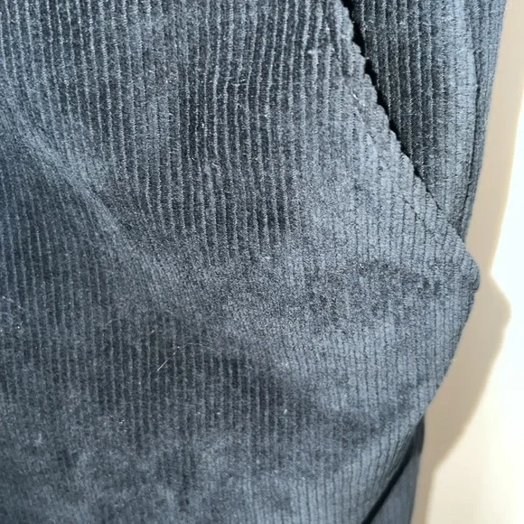 LL Bean Velvet like Black Wide-Leg Pants XS - Picture 3 of 4